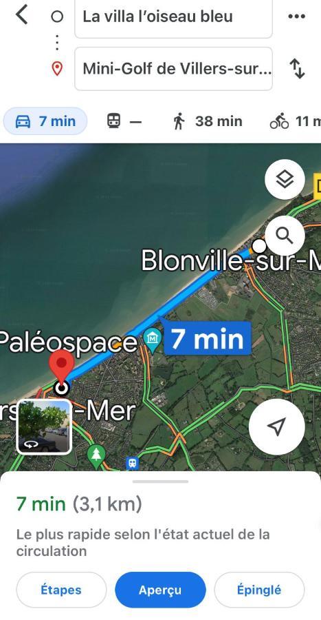La Villa L'Oiseau Bleu Proche De La Plage Et De Deauville !!! Awards 2025 Blonville-sur-Mer Dış mekan fotoğraf