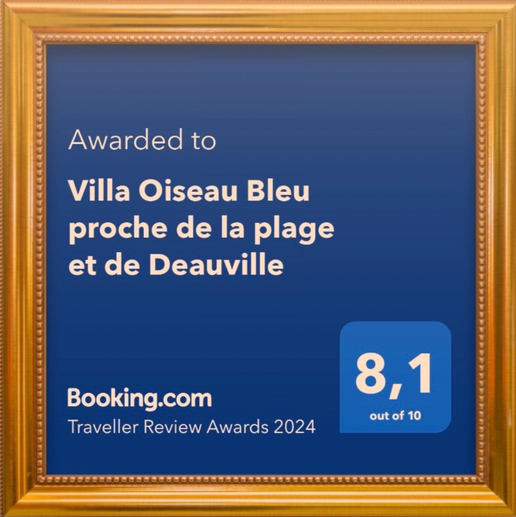 La Villa L'Oiseau Bleu Proche De La Plage Et De Deauville !!! Awards 2025 Blonville-sur-Mer Dış mekan fotoğraf